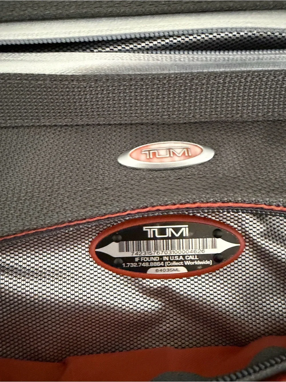 TUMI Ducati Crossbody messenger bag. Discreet corporate logo on back. Never used